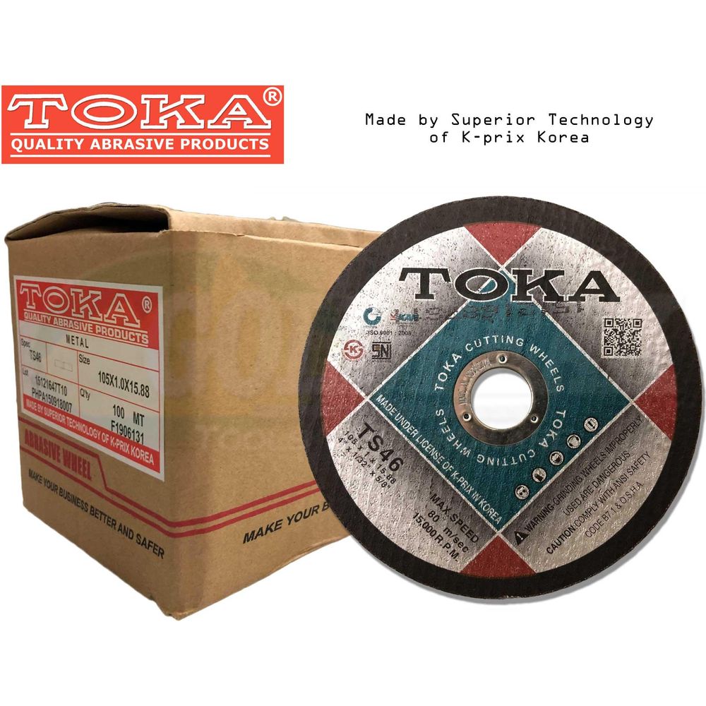 Toka TS46 Stainless Cut Off Wheel 4