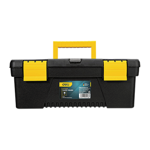 Deli EDL432413 Plastic Tool Box 13