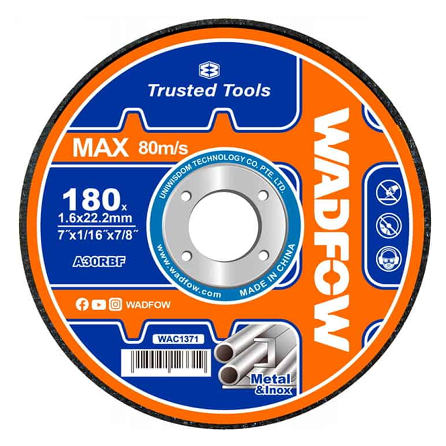 Wadfow WAC1371 Abrasive Metal Cutting Disc 7