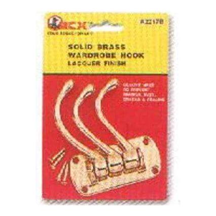 Orex Solid Brass Wardrobe Hook - KHM Megatools Corp.