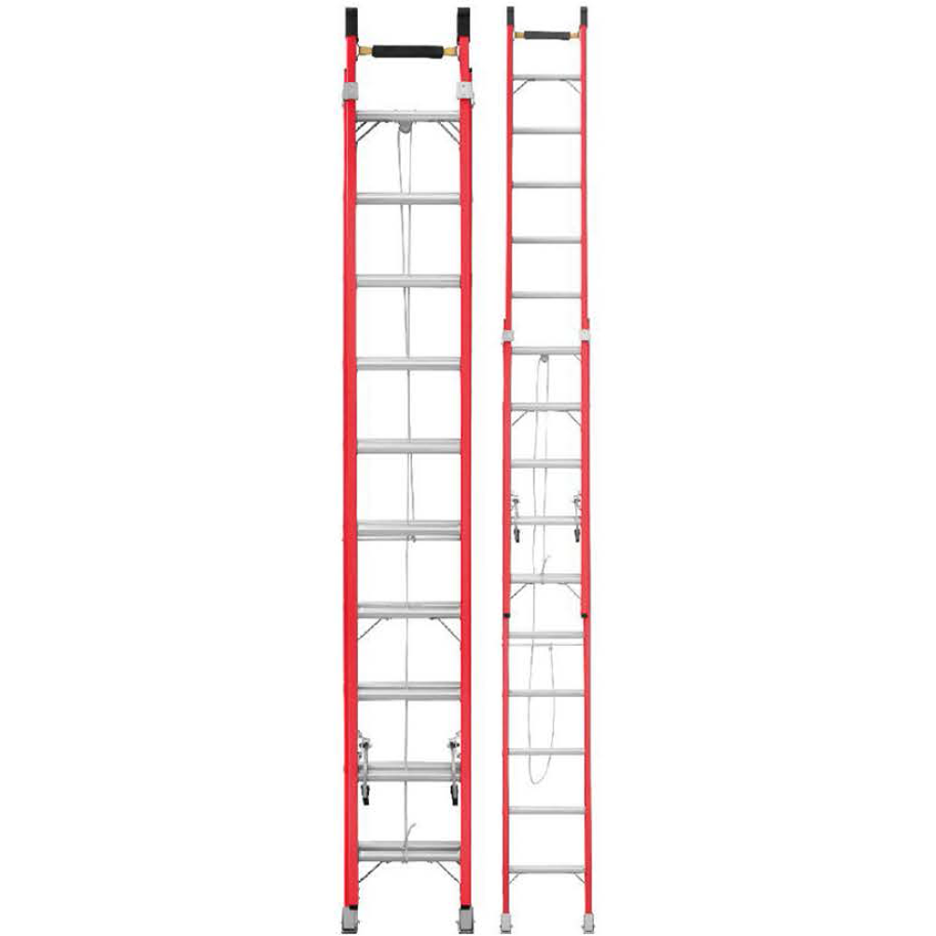 Trump TR-FG12X2 Extension Fiberglass Ladder 24-Steps