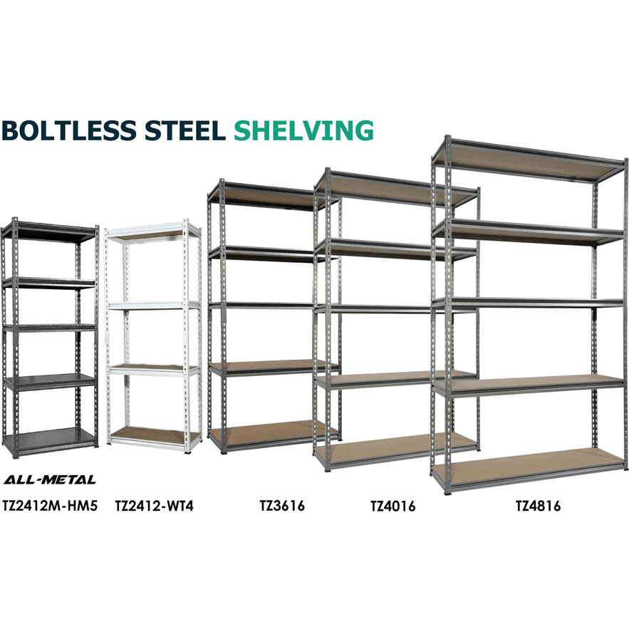 Turtle Rack Boltless Steel Shelvings / Industrial Rack - KHM Megatools Corp.