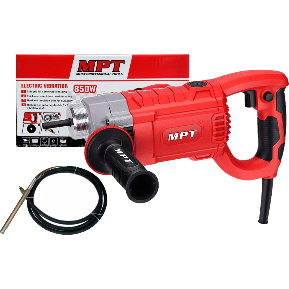 MPT MEV8503 Electric Concrete Vibrator (Drill Type) 850W - KHM Megatools Corp.