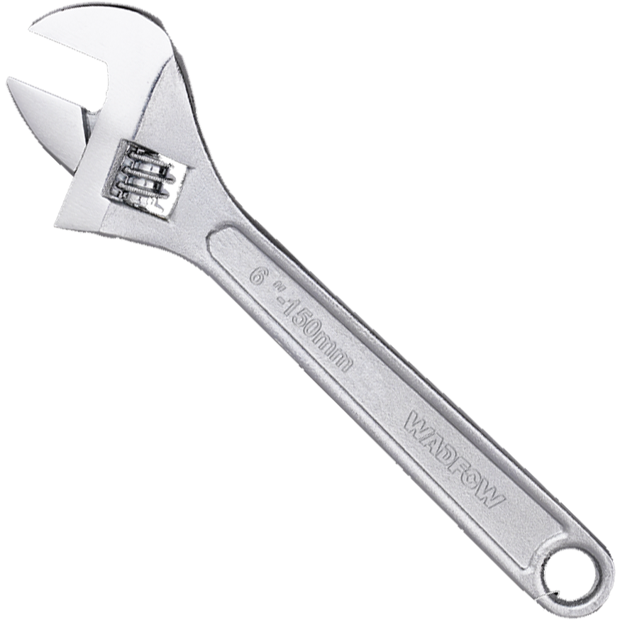 Wadfow Adjustable Wrench (Carbon steel finish) | Wadfow by KHM Megatools Corp.