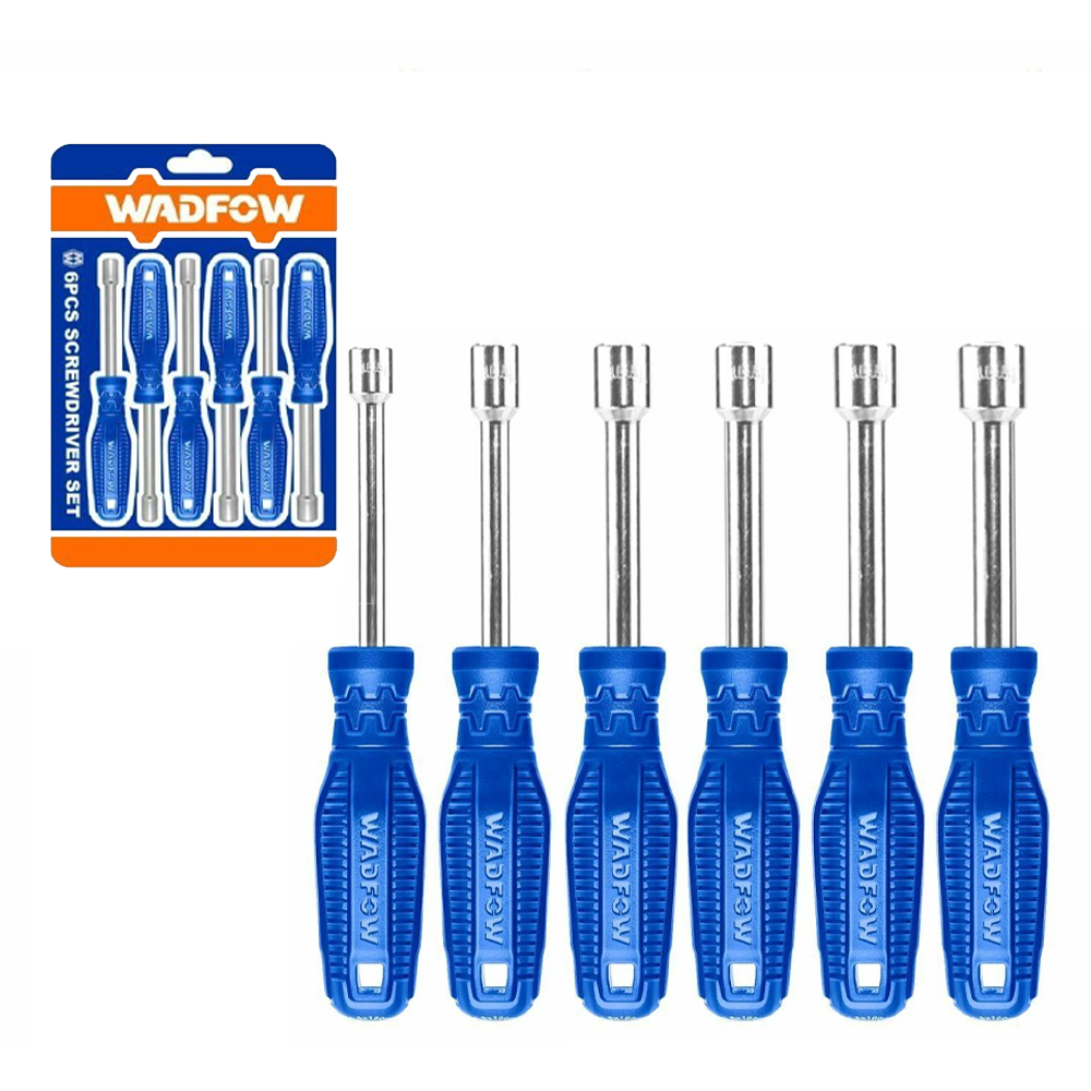 Wadfow WSS24T6 5-10mm Nut Screwdriver Set 6Pcs | Wadfow by KHM Megatools Corp.