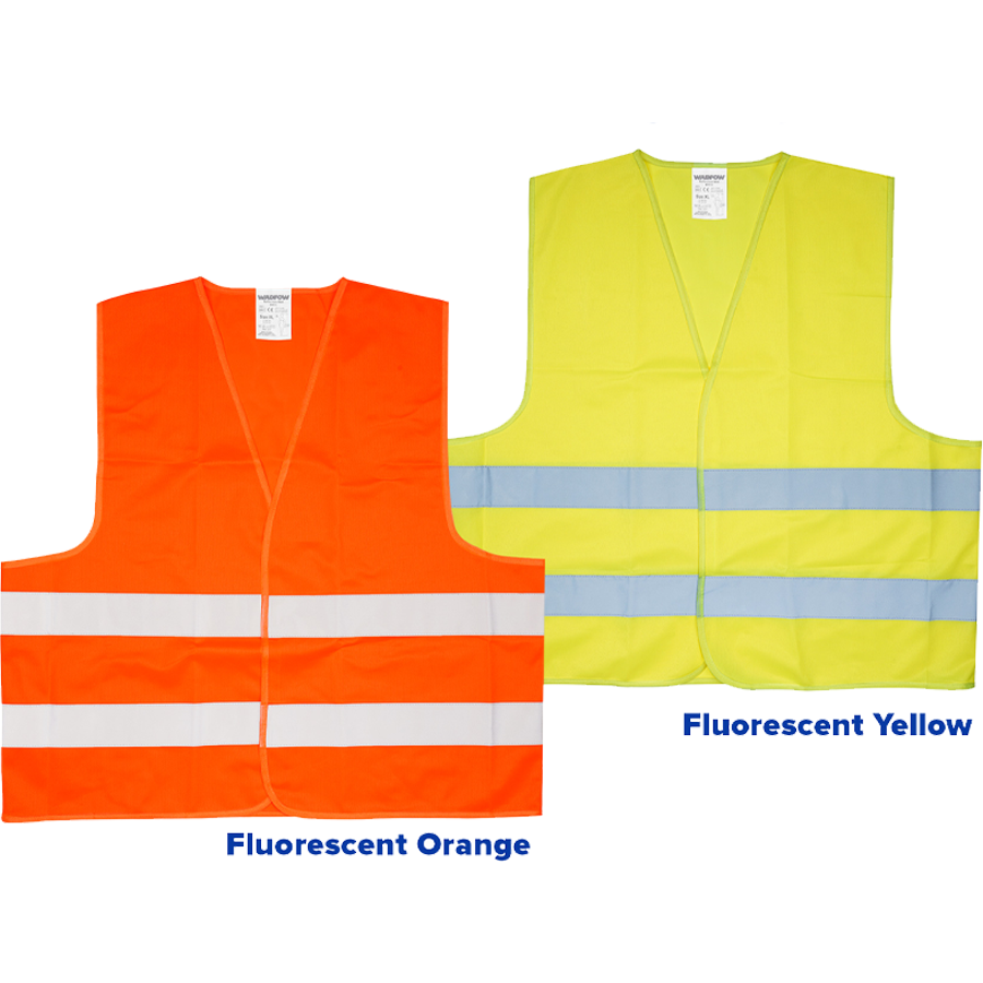 Wadfow Reflection Vest (Fluorescent Colour) | Wadfow by KHM Megatools Corp.