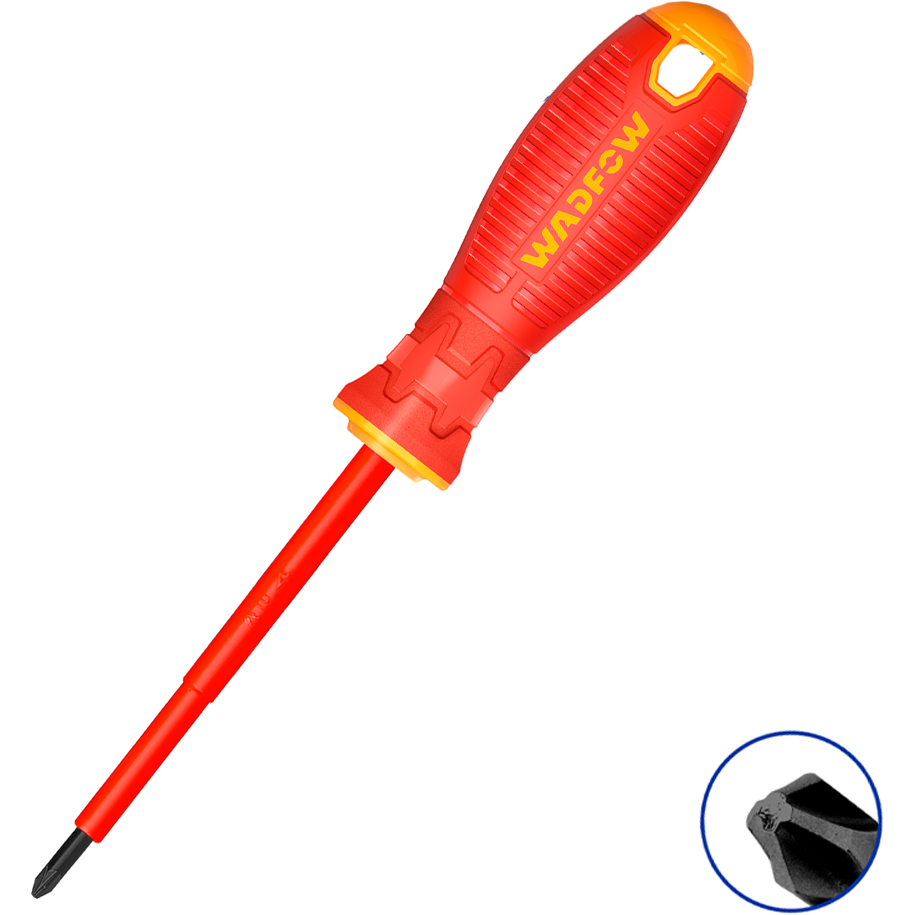 Wadfow WSD7273 Insulated Pozidriv Screwdriver PZ1 | Wadfow by KHM Megatools Corp.