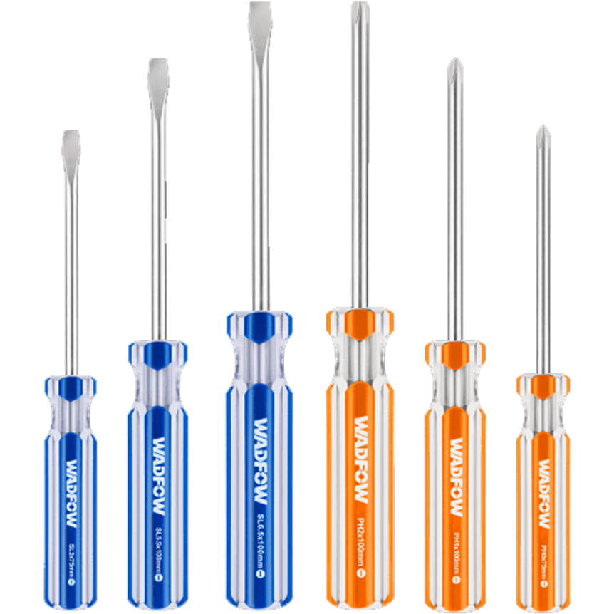 Wadfow WSS3206 Screwdriver Set 6Pcs | Wadfow by KHM Megatools Corp.