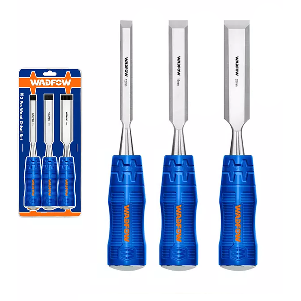 Wadfow WWC2203 Wood Chisel 3Pcs Set | Wadfow by KHM Megatools Corp.