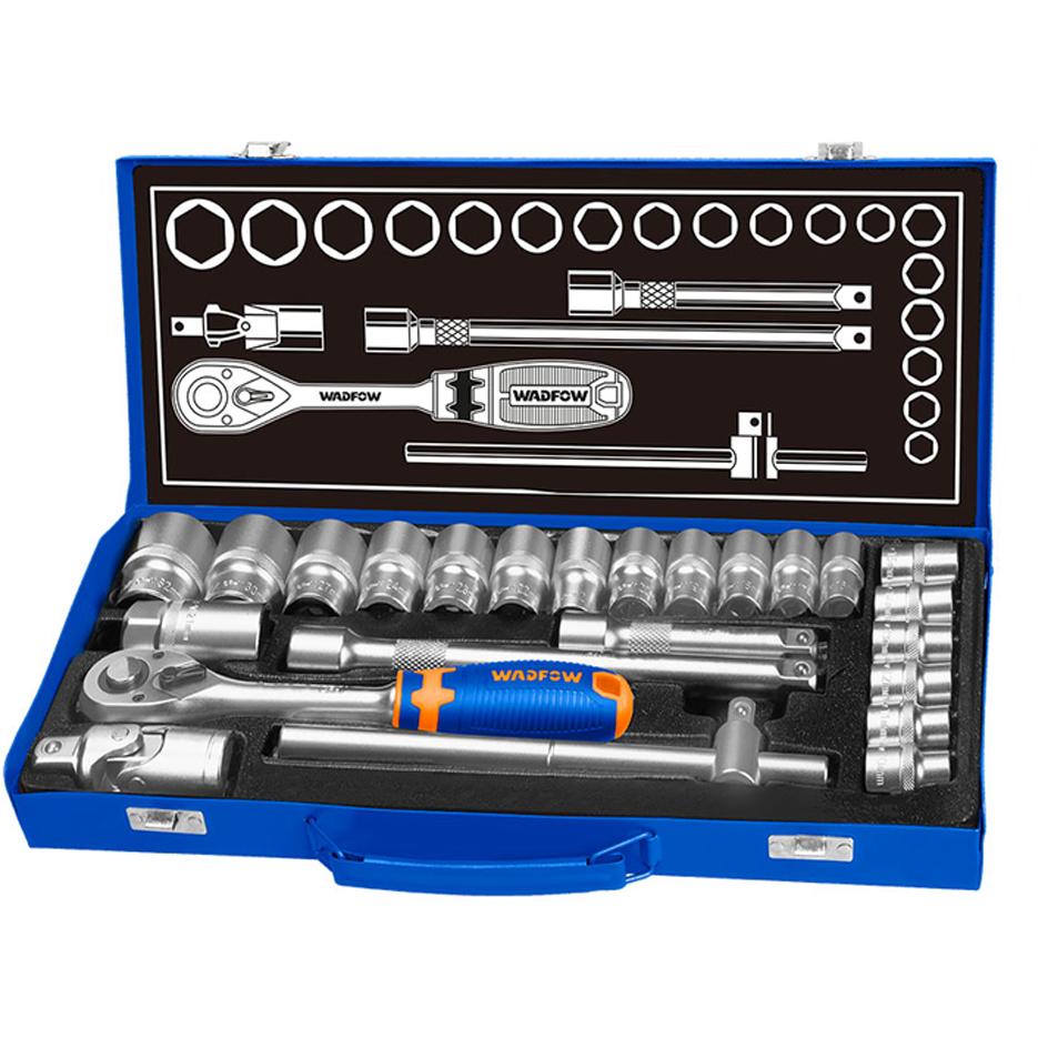 Wadfow WST2L24 Socket Set 1/2