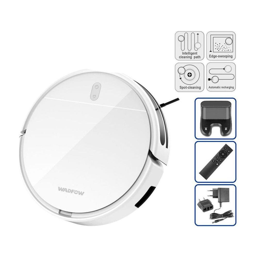 Wadfow WVN1513 Robotic Vacuum Cleaner (Gyroscope Style)