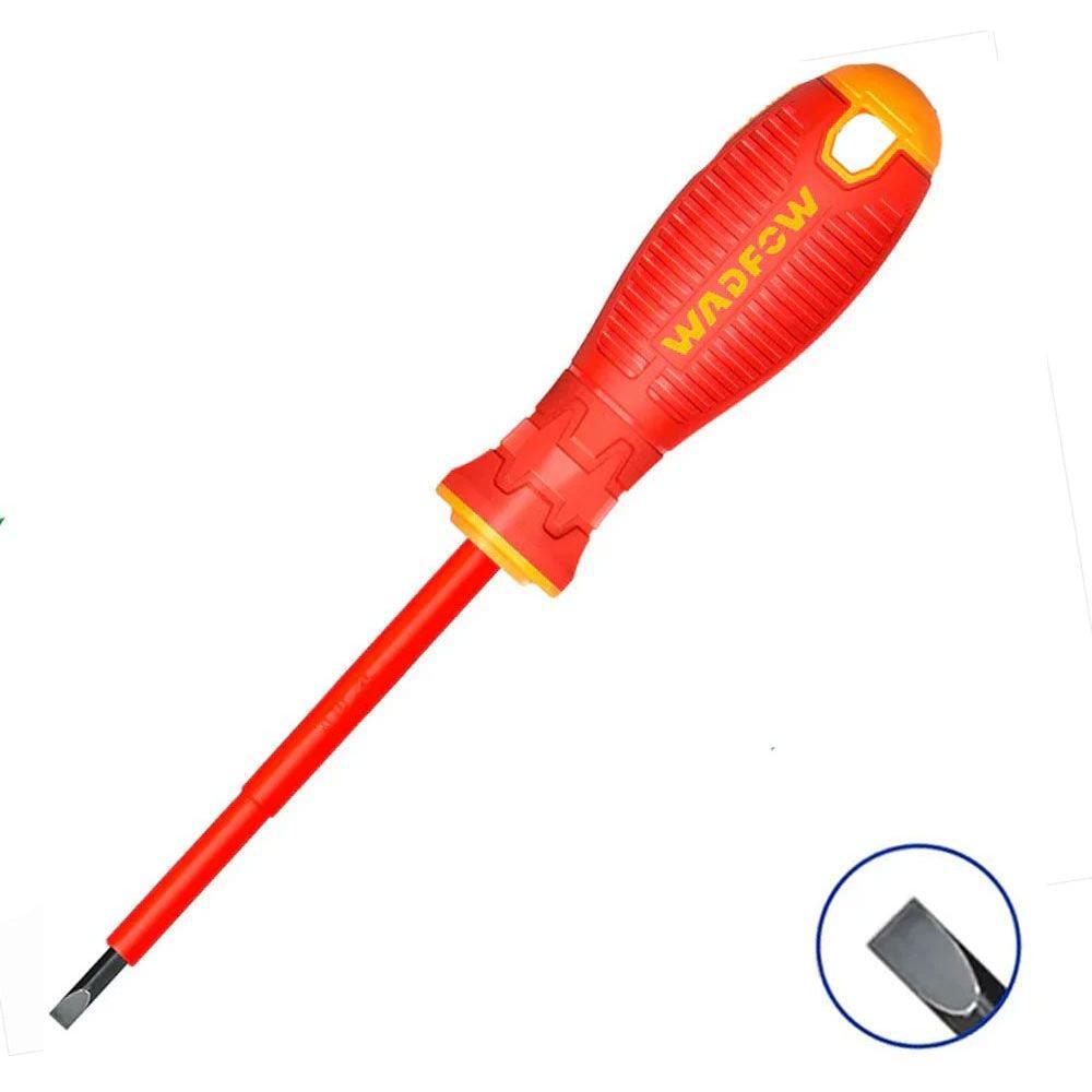 Wadfow WSD7266 Insulated  Flat / Slotted Screwdriver SL6.5x150MM | Wadfow by KHM Megatools Corp.