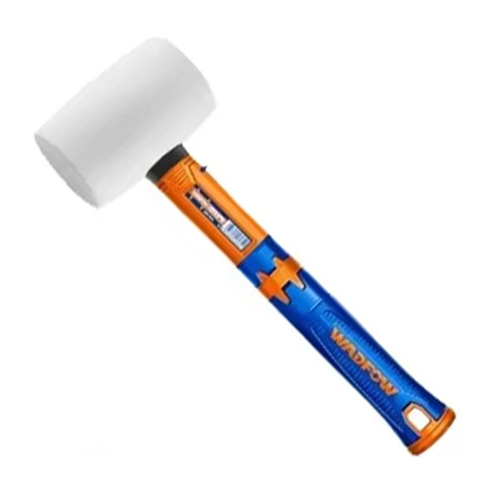 Wadfow WHM7303 Natural Rubber Hammer Fiberglass Handle 8OZ