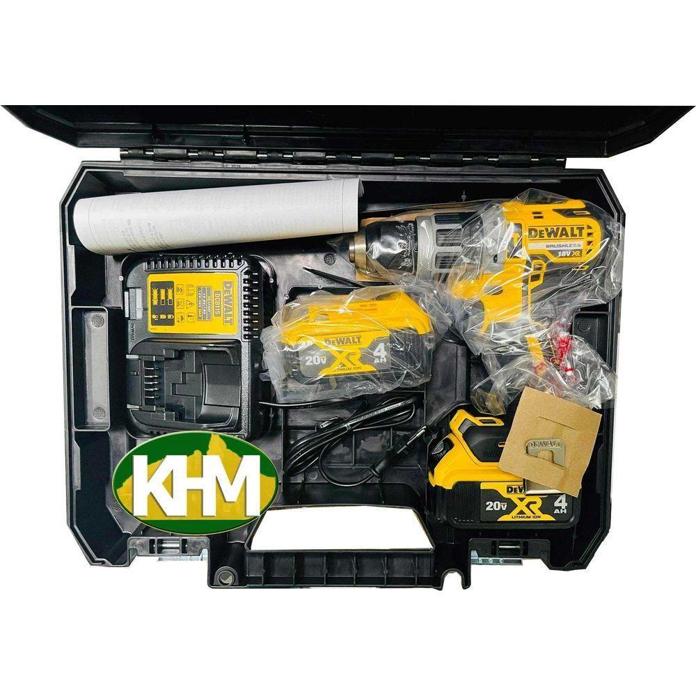 Dewalt DCD796M2 18V/ 20V Brushless Cordless Hammer Drill - Driver [Kit] - KHM Megatools Corp.