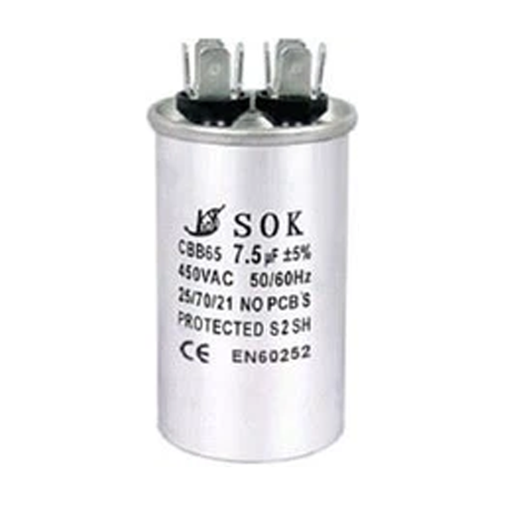 Yamata Running Capacitor with Pins 450V | Yamata by KHM Megatools Corp.