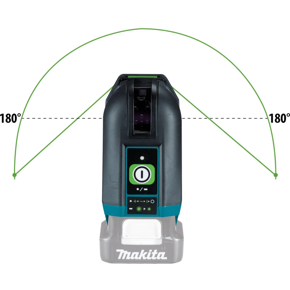 Makita SK106GDZ Cordless Cross Line Laser Level (Green) 12V CXT [Bare] - KHM Megatools Corp.