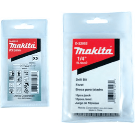 Makita HSS-G Metal Drill Bit (Pouch Pack) [10/5pcs] - KHM Megatools Corp.