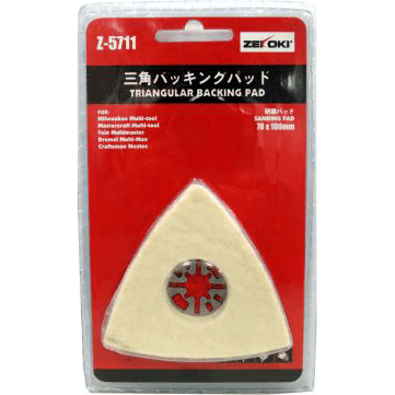 Zekoki Z-5711 Triangular Polishing Pad (For Oscillating Tool) - Goldpeak Tools PH Zekoki