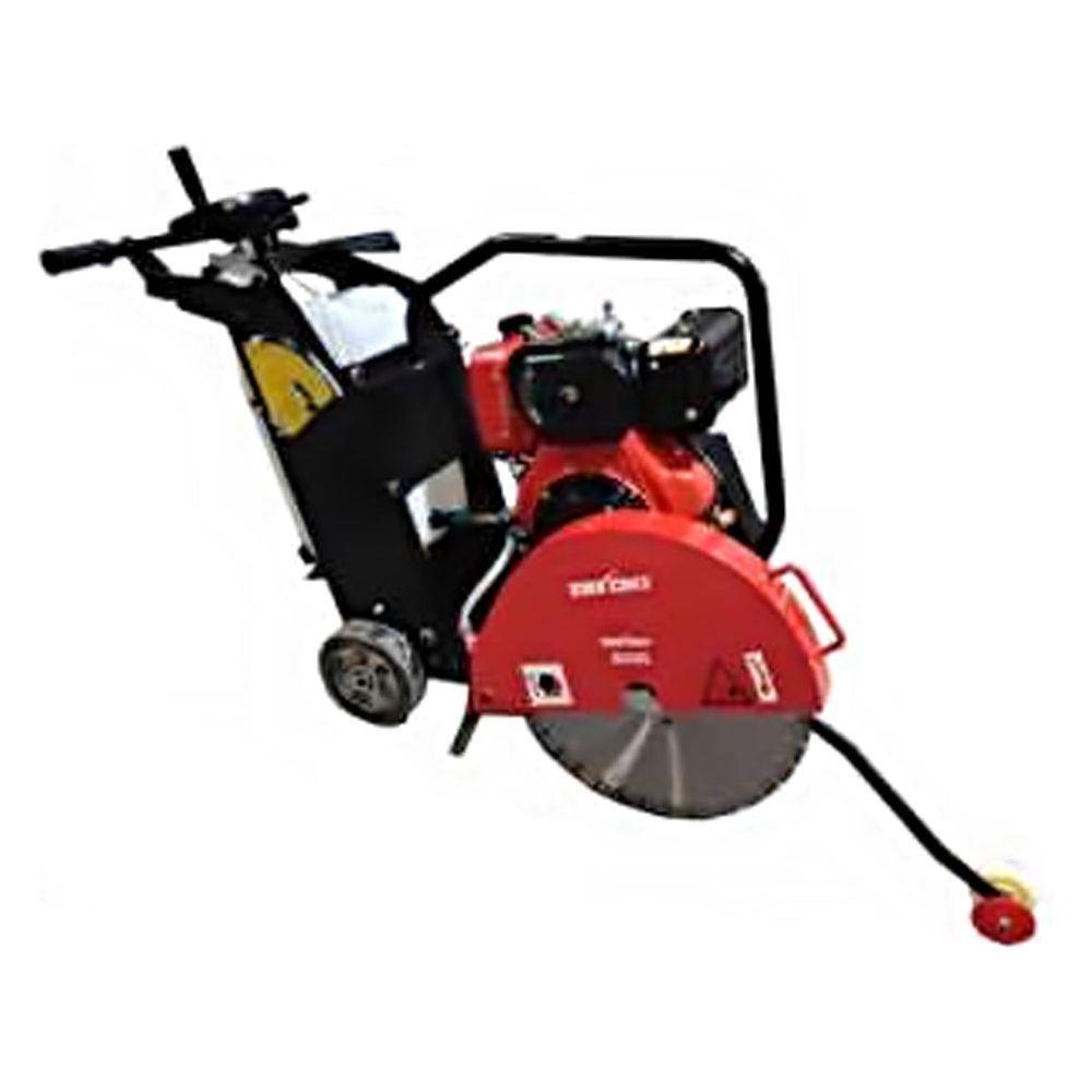Zekoki ZKK-Q480D+186FA-DE (12HP) Diesel Engine Concrete Asphalt Cutter [18-20