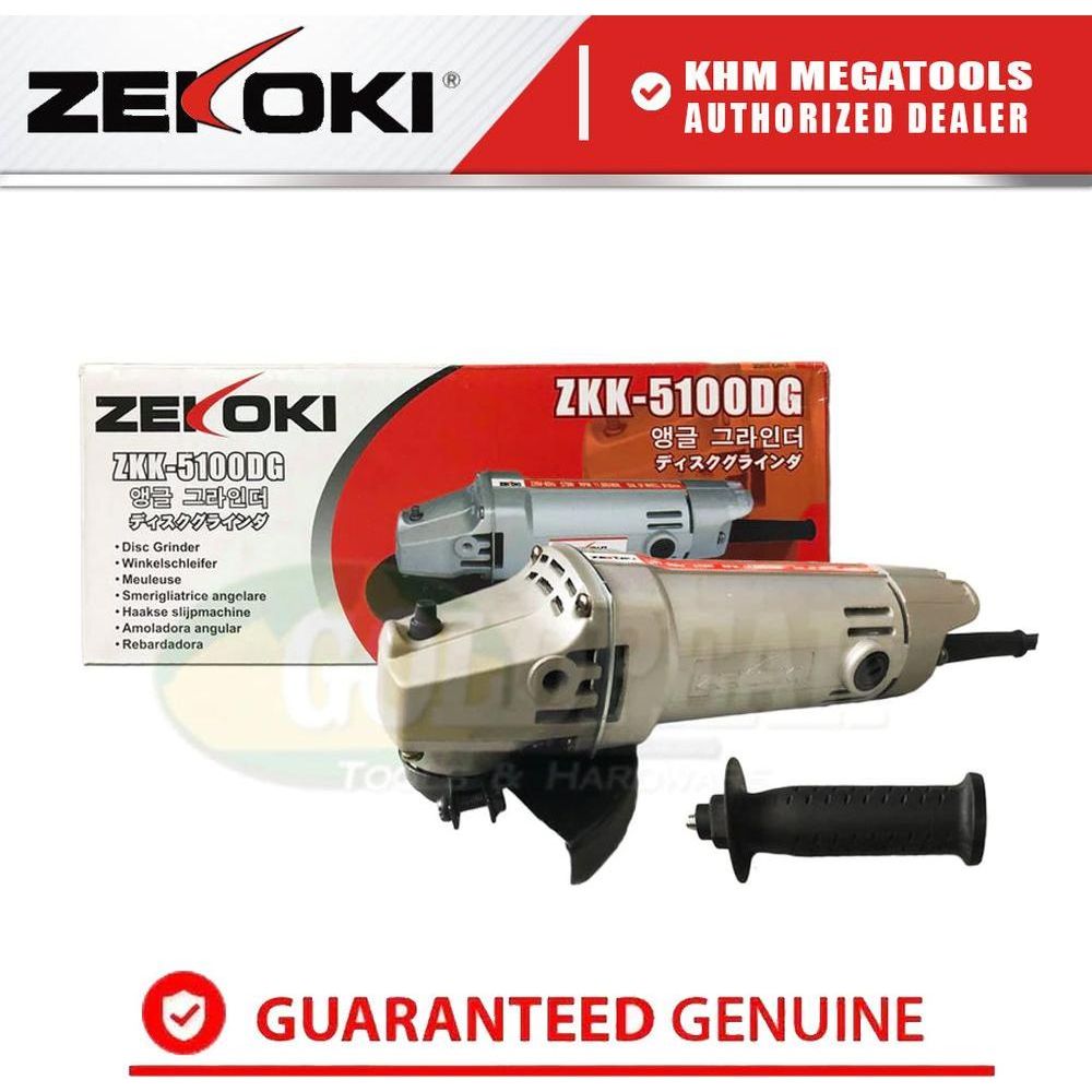 Zekoki ZKK-5100DG Angle Grinder | Zekoki by KHM Megatools Corp.