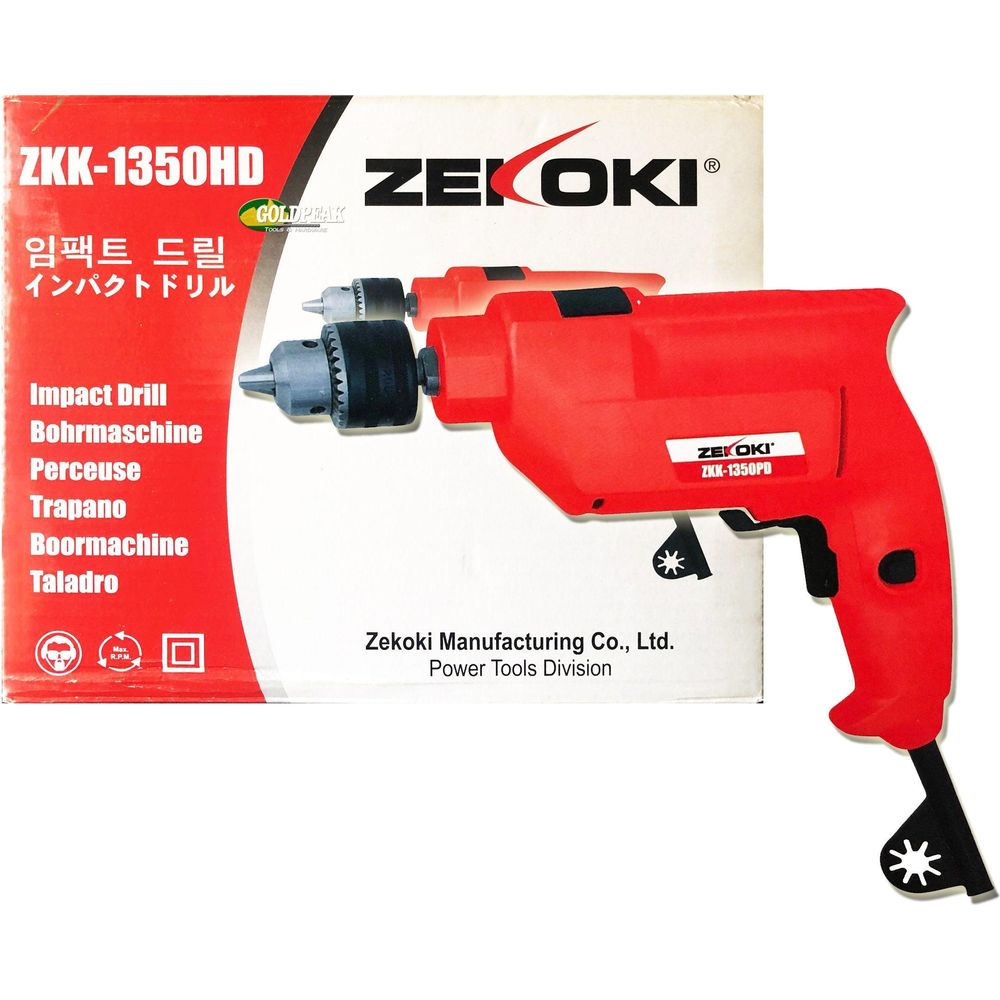 Zekoki ZKK-1350HD Hammer Drill - Goldpeak Tools PH Zekoki
