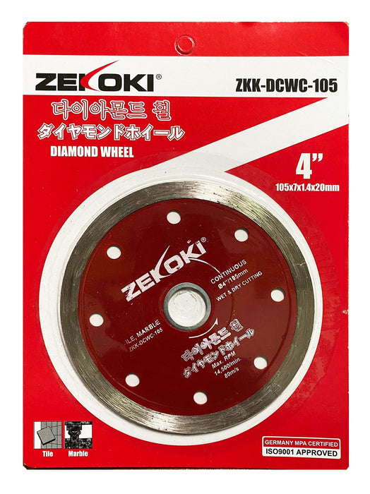 Zekoki Diamond Cut off Wheel