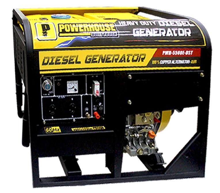 Powerhouse Diesel Power Generator - Goldpeak Tools PH Powerhouse