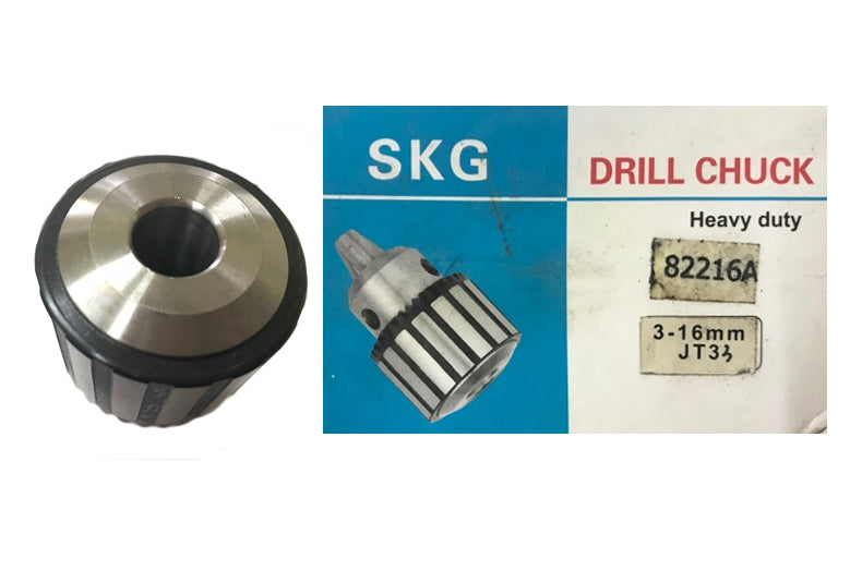 SKG 82216A Tapered Drill Chuck (3-16mm x JT33) - Goldpeak Tools PH SKG