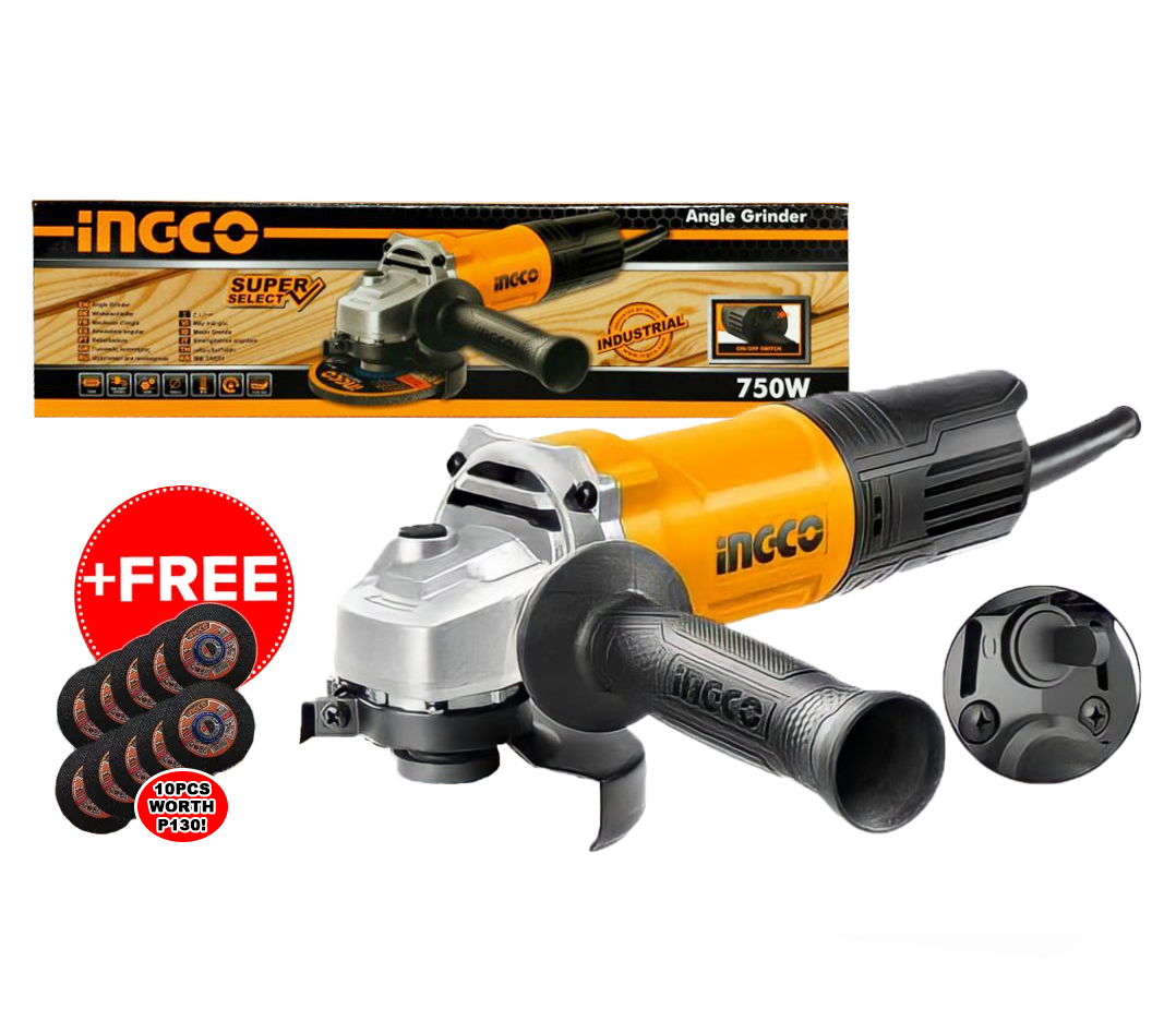 Ingco ID6808 Angle Grinder 4