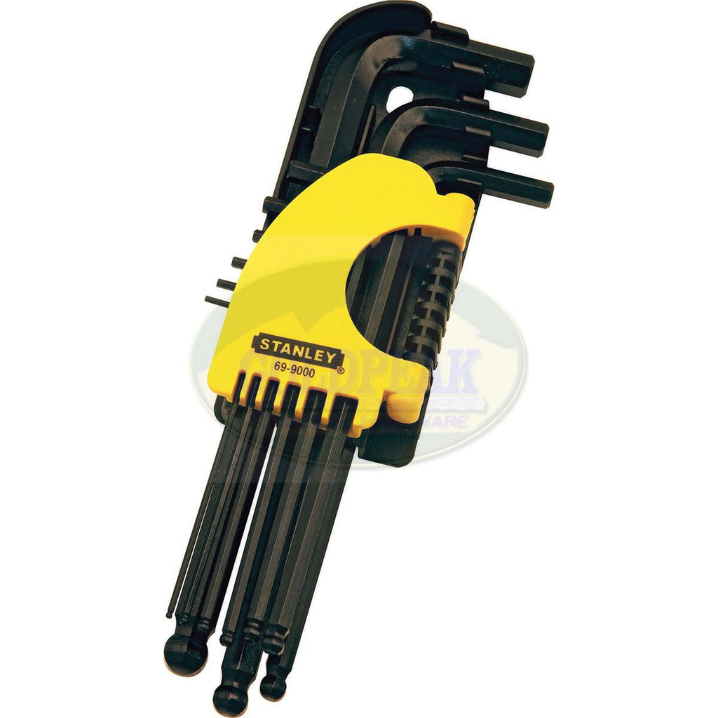 Stanley Hexagonal Allen Key Wrench Set Long Series Goldpeak Tools PH